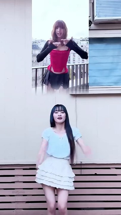 LISA Moonlit Floor dance cover ♡ side by side LISA MoonlitFloor blackpink kpop