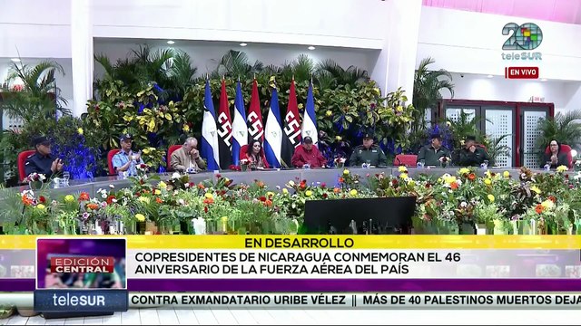 Nicaragua conmemoró el 71 Aniversario del Natalicio del Comandante Hugo Chávez