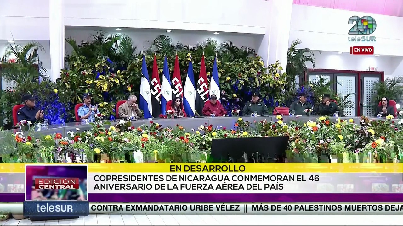 Nicaragua conmemoró el 71 Aniversario del Natalicio del Comandante Hugo Chávez