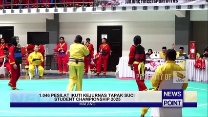 1.046 PESILAT IKUTI KEJURNAS TAPAK SUCI STUDENT CHAMPIONSHIP 2025 - NEWS POINT