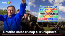 Motociata com presença de Bolsonaro em Brasília tem faixa de apoio a Trump: 'O bem venceu'