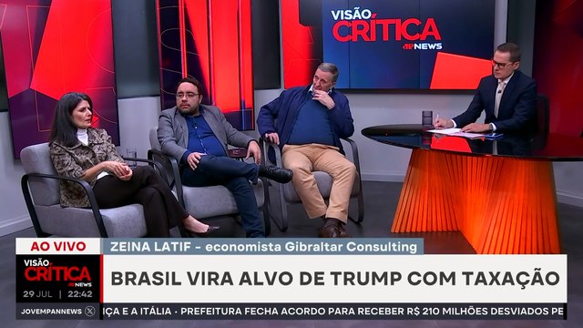 Especialistas comentam guerra tarifária: “EUA podem sentir no longo prazo” | VISÃO CRÍTICA