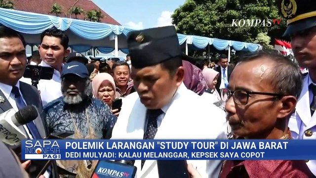 Dedi Mulyadi Tegas akan Copot Kepsek yang Bersikeras Gelar Study Tour | SAPA PAGI
