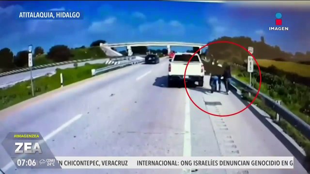 Frustran robo sobre la autopista Arco Norte en Atitalaquia, Hidalgo