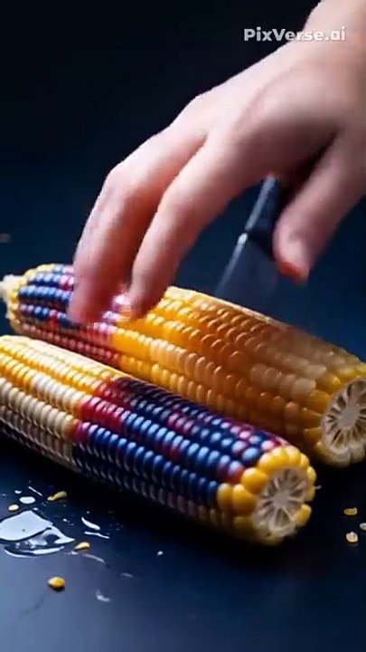 Corn cutting ASMR