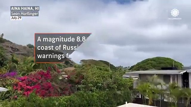 Strongest earthquake since 2011 prompts tsunami warnings for Hawaii and Alaska
