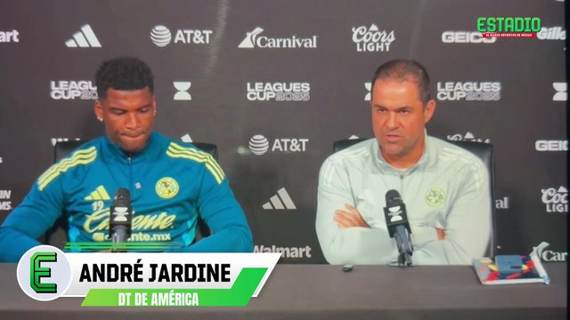 América peleará por el título de la leagues cup, señaló André Jardine