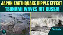 VIDEO: 13-feet High Tsunami Waves hit Russian Coast in Kamchatka | Japan, U.S on High-alert