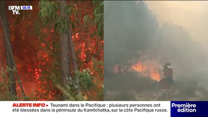 Des milliers de pompiers déployés au Portugal et en Espagne pour lutter contre les incendies