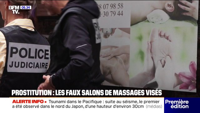 À Paris, les faux salons de massage visés par des opérations de la préfecture de police