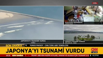 Rusya’da 8,8’lik deprem! Pasifik’te tsunami alarmı