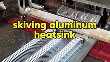 skiving aluminum heatsink