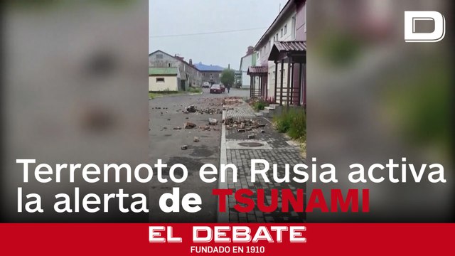 Un potente terremoto de 8,8 sacude una península rusa y activa alertas de tsunami en el Pacífico