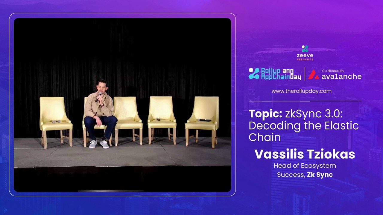 ZKSync 3.0: Decoding the Elastic Chain. By Vassilis Tziokas, Head of Ecosystem Success, #ZKSync