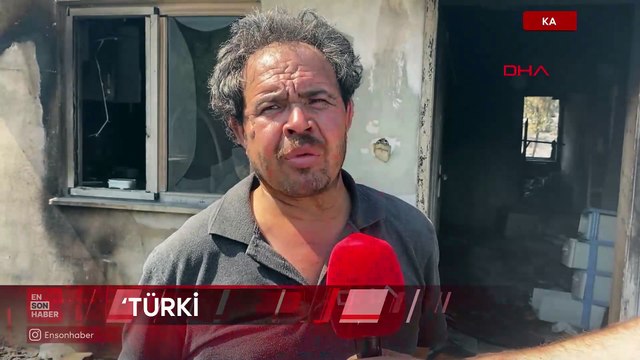 Karabük'teki orman yangınında evleri zarar görenler konteynerlere yerleşiyor