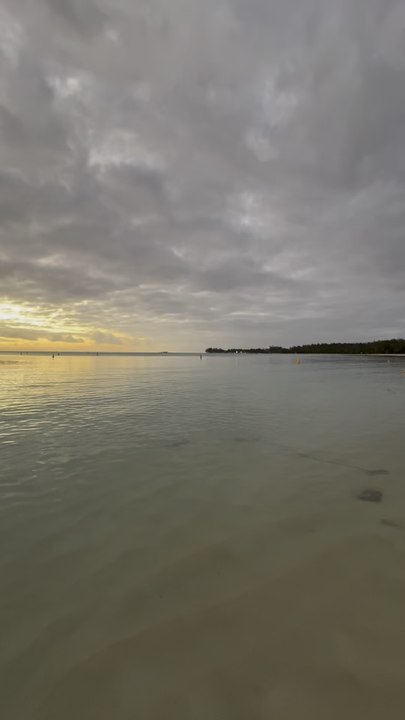 SUPERBE SUNSET à l’île Maurice