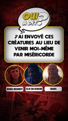 DEVINE QUI A DIT... "J'ai envoyé ces créatures au lieu de venir moi-même par miséricorde"