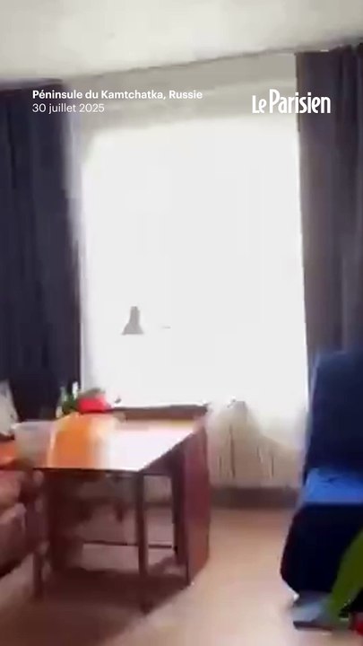 Russie : panique dans un appartement secoué par le séisme