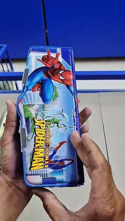 Unboxing and Review of Space Theme Magnetic Pencil Box for Kids, Space Pencil Box for Boys