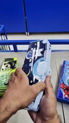 SPACEMAN ASTRONAUT THEME MULTI LAYER MULTIPLE BUTTONS PLASTIC COMPASS BOX