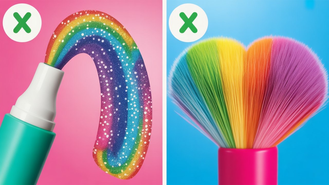 Arts plastiques DIY faciles pour la rentrée : Étudiants en art Or vs Normaux par 123GO! TRENDS