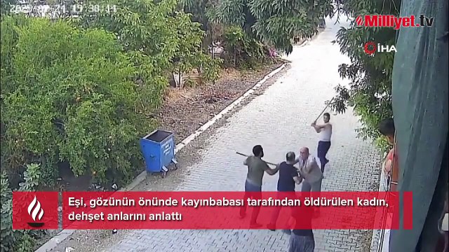 20 yıllık eşi, gözünün önünde kayınbabası tarafından öldürüldü: Başına tekme attı ve o anda bilinci kapandı