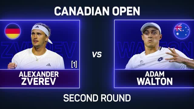 Zverev battles past Walton in Toronto