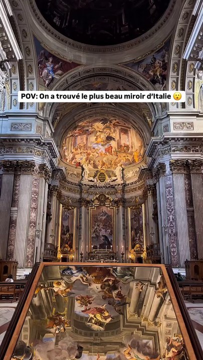 Le plus beau miroir de Rome 🇮🇹
