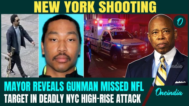 New York City Shooting Latest: Mayor Reveals CHILLING Details About Gunman; Note Blaming NFL Found