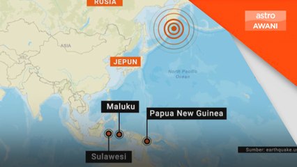 Indonesia keluarkan amaran Tsunami di tiga wilayah
