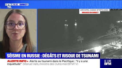 Alerte au tsunami à Hawaï: "On a commencé à voir les gens partir en courant", raconte cette Française en vacances sur l'archipel
