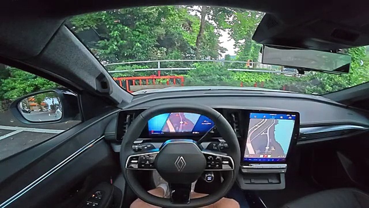 2026 Renault Scenic electric POV drive
