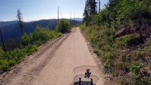 Video: Motorradfahrer überfährt Bären und überlebt, um die Geschichte zu erzählen