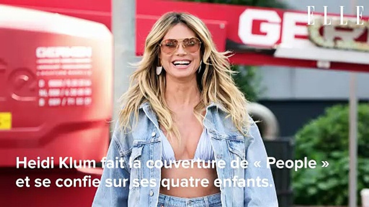 Heidi Klum fait de tendres confidences sur ses enfants : « C'était tellement mignon »