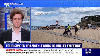 Tourisme en France : le mois de juillet en berne - 30/07