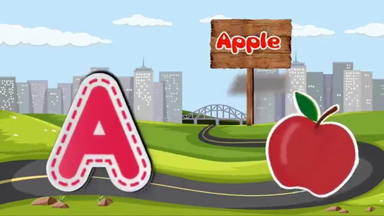 ABC Alphabet Kindergarten Phonics Song | A For Apple - ABC Alphabet ...