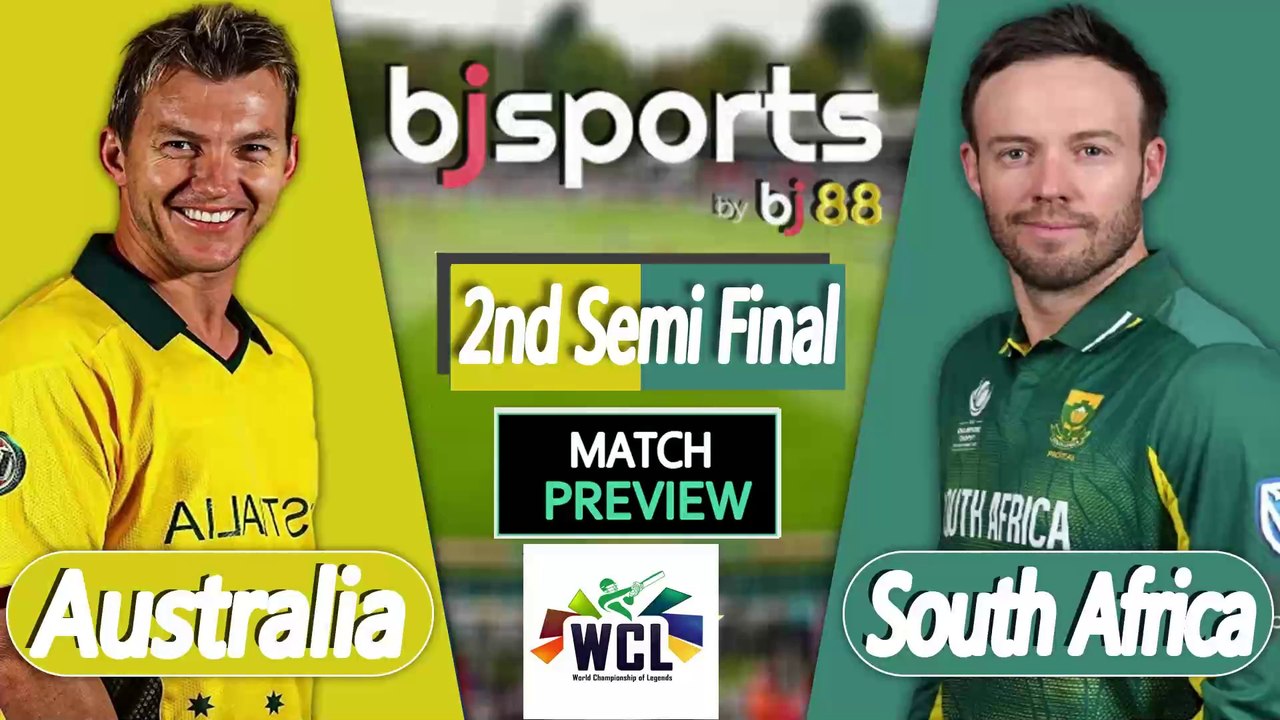 World Championship Legends | Australia Champions vs South Africa Champions 2nd Semi Final T20 Match Preview