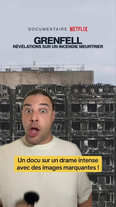 Nouveau documentaire Netflix incroyable qui nous plonge dans un drame intense avec des images marquantes ! Dis-moi en commentaire si t’as envie de regarder « Grenfell : Révélations sur un i m** » et si tu l’as déjà vu dis-moi ce que t’en as pensé ☺️