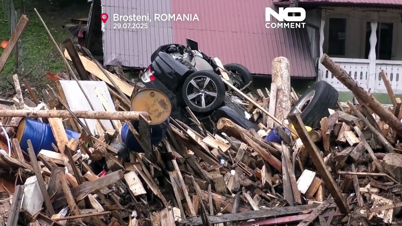 Смертоносные наводнения на севере Румынии