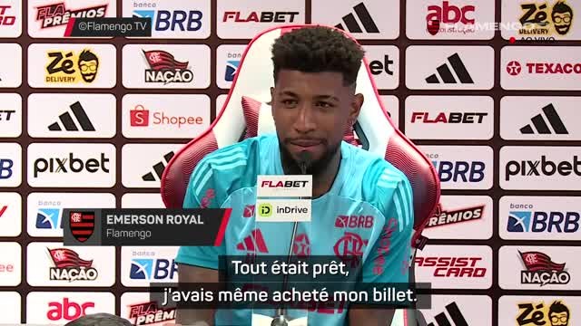 Flamengo - Proche de Besiktas, Emerson Royal a changé d'avis au dernier moment