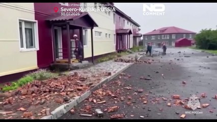 Starkes Erdbeben erschüttert Russlands Fernen Osten, Tsunami-Warnungen ausgegeben