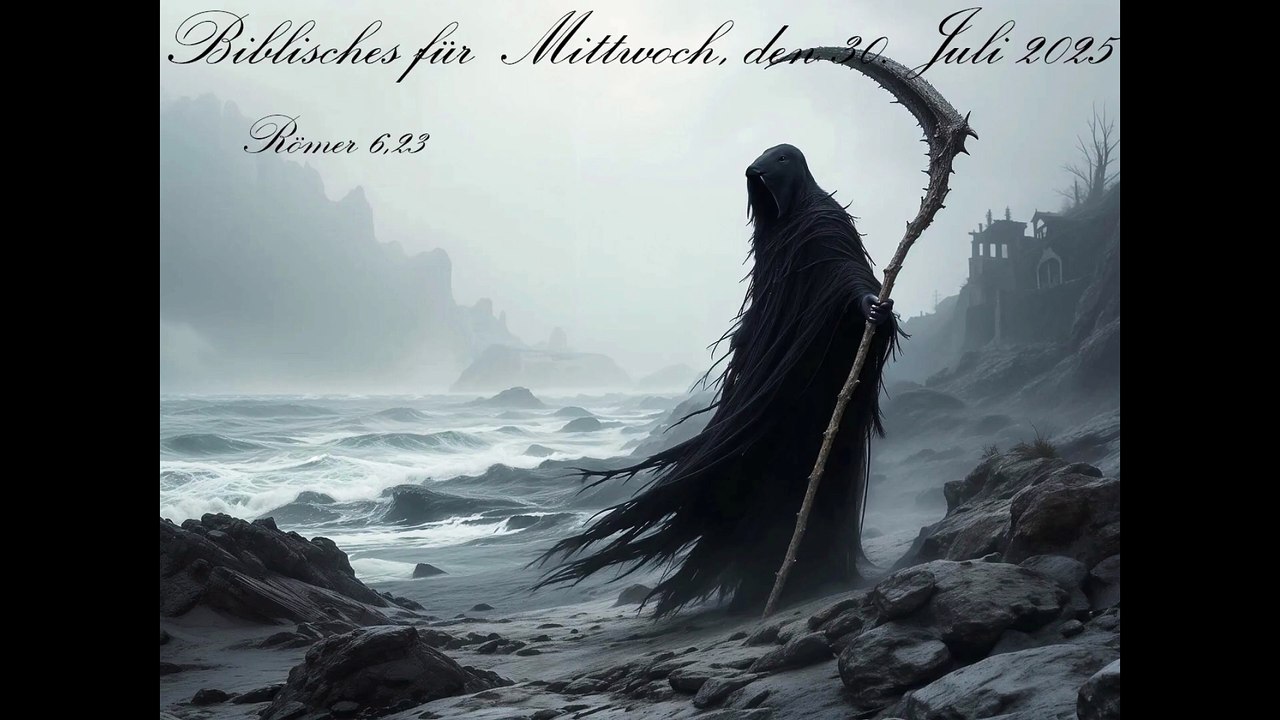 Biblisches für Mittwoch, den 30. Juli 2025, zu Römer 6,23