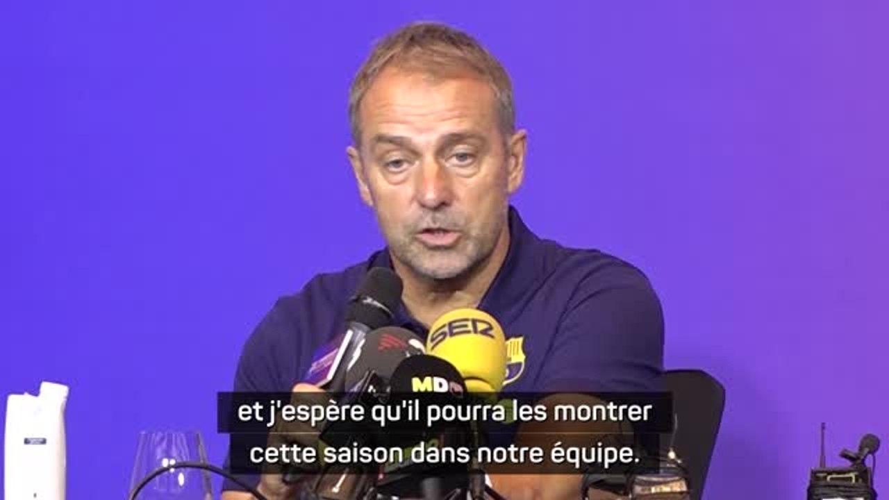 Barcelone - Flick espère que Rashford pourra montrer ses qualités cette saison