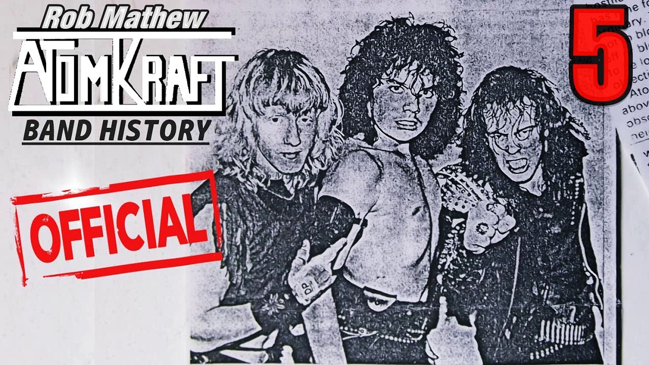 "Atomkraft’s Rob Mathew: A Guitarist’s Heavy Metal Journey" PART FIVE