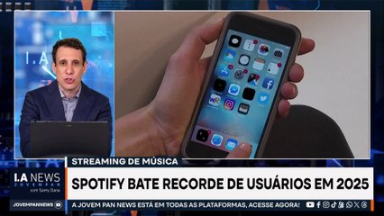 Samy Dana: Spotify bate recorde de usuários em 2025 | IA NEWS