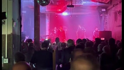 Peter Capaldi performs with band at Stereo