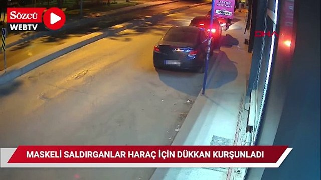 Beyoğlu'nda maskeli saldırganlar haraç için mobilya dükkanını kurşunladı