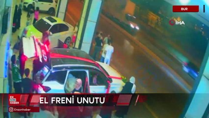Bursa’da damat el frenini çekmeyi unuttu, gelin ölümden döndü