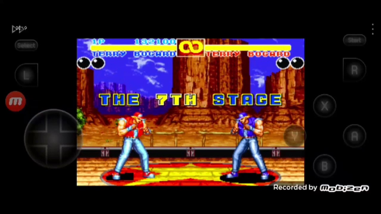 Fatal Fury 2 Terry Bogard vs Terry Bogard fala de vitória do Terry Bogard clone em português