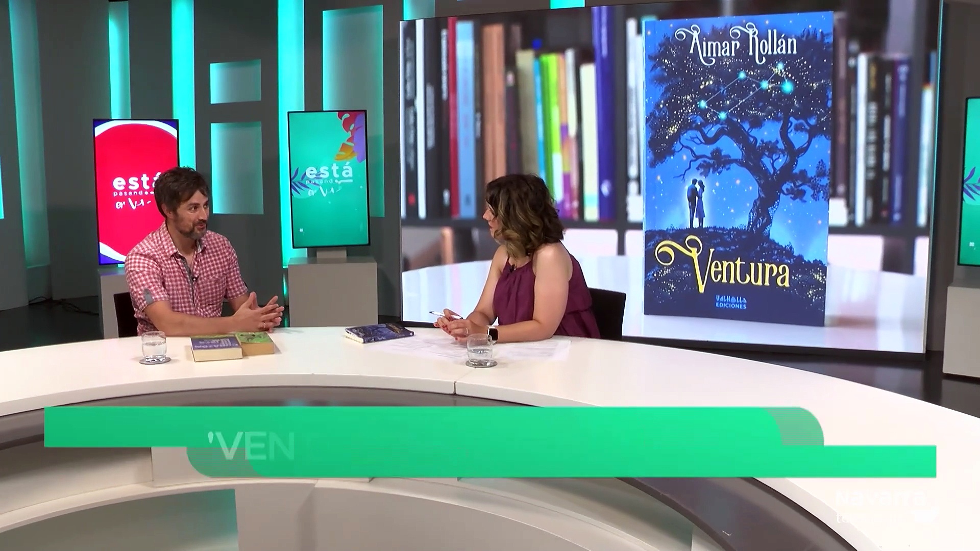 Recomendaciones literarias con Aimar Rollán y su última novela 'Ventura'